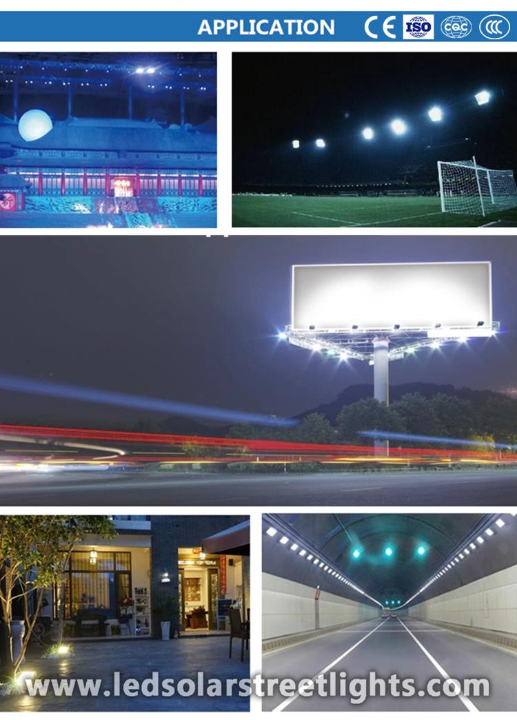 Application of 100w led floodlight