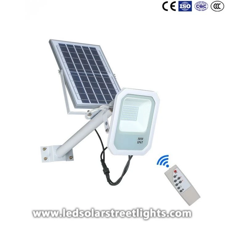 4, Solar Powered LED Flood Light